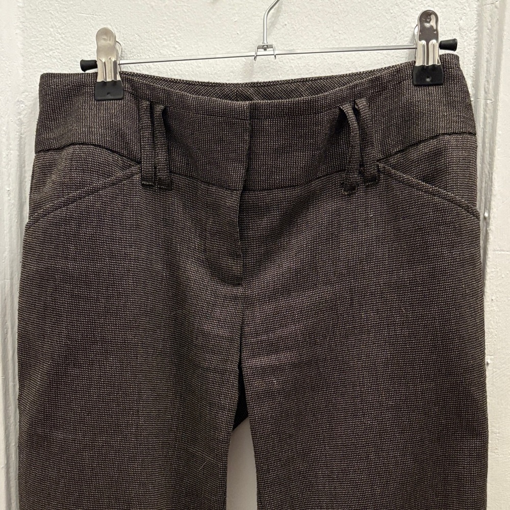 Bwear Brown Textured Dress Trousers